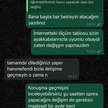 İade Ve Değişim Sürecinde İlgisiz Ve Laubali Müşteri Hizmetleriyle Mağduriyet Yaşadım