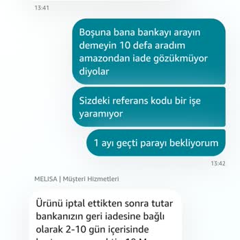 Amazon İade Sürecinde Yaşanan Gecikme Ve İletişim Sorunu