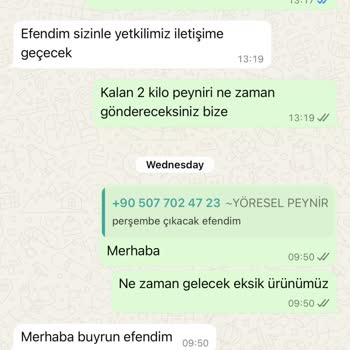 Siparişim Eksik Geldi Ulaşamıyorum Ve Ürünüm Gönderilmiyor