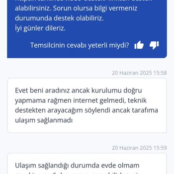 TurkNet Aboneliği Sonrası İnternet Bağlantısı Ve Yetersiz Müşteri Hizmeti