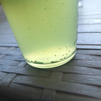 Schweppes İçecekte Mavi Parçacık Sorunu