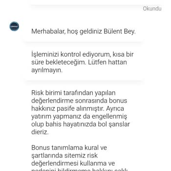 Bonus Ve Yatırım Sürecinde Yaşanan Memnuniyetsizlik