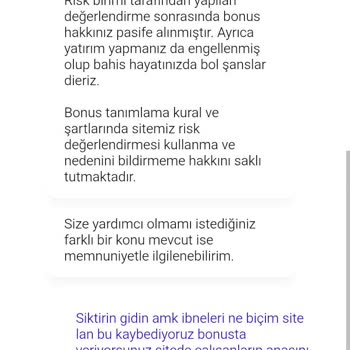 Bonus Ve Yatırım Sürecinde Yaşanan Memnuniyetsizlik
