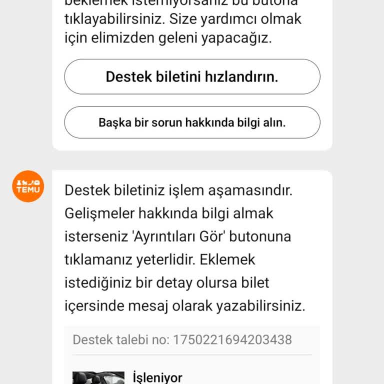 Temu Para İadem Bir Aydır Yapılmadı, Müşteri Hizmetleri Yetersiz
