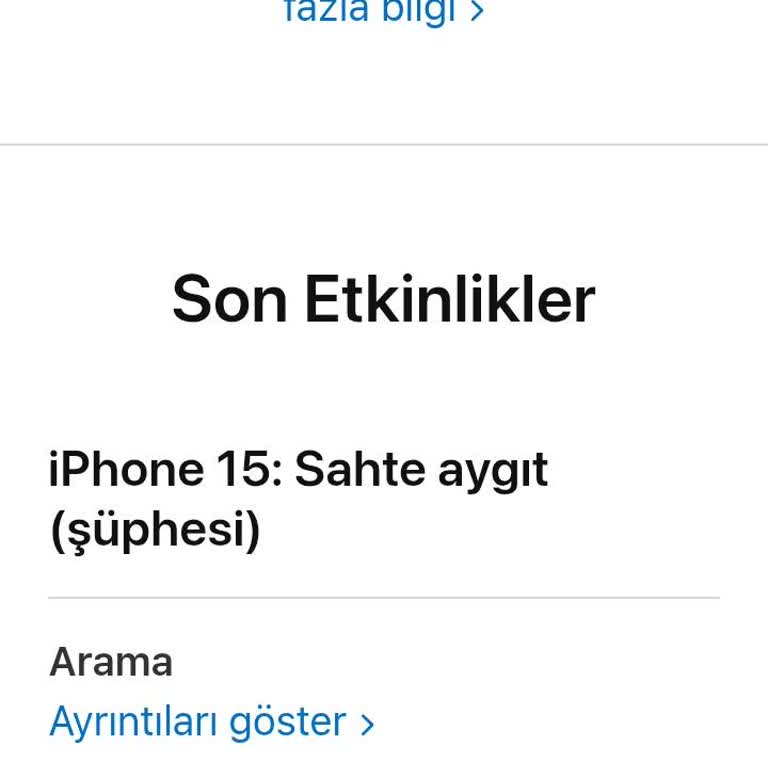 Garanti Kapsamındaki İphone 15 Cihazıma Yetkisiz Müdahale İddiasıyla Servis Desteği Verilmedi
