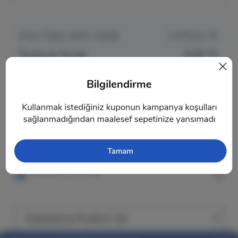 Carrefour SA Online Alışverişte İndirim Kodu Hatası Mağduriyeti