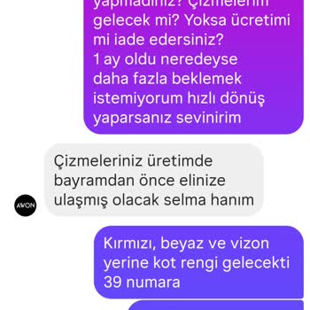 Sipariş Verildi, Ürünler Hala Teslim Edilmedi