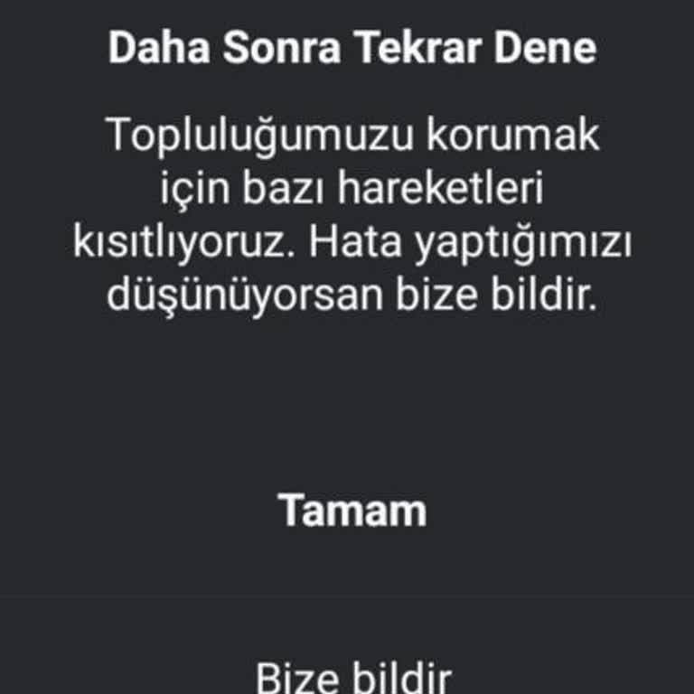 Instagram Haksız Reels Beğenme Ve Takip Banları İle Karşılaşıyorum