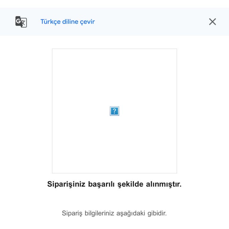 Siparişim Hakkında Bilgilendirme Ve Müşteri Temsilcisine Ulaşamama Sorunu