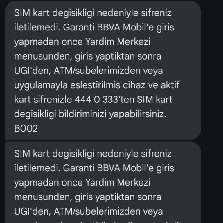 Sim Kart Değişikliği Sonrası Uygulamaya Giremiyorum, Müşteri Hizmetlerine Ulaşamıyorum