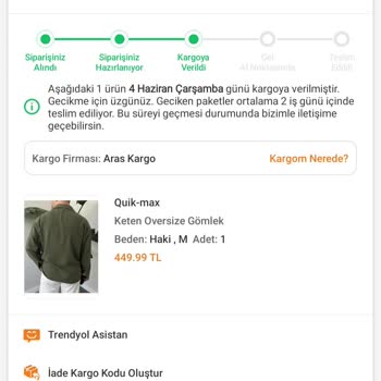 Gömleğim Teslim Edilmedi, Paramı Da Alamıyorum