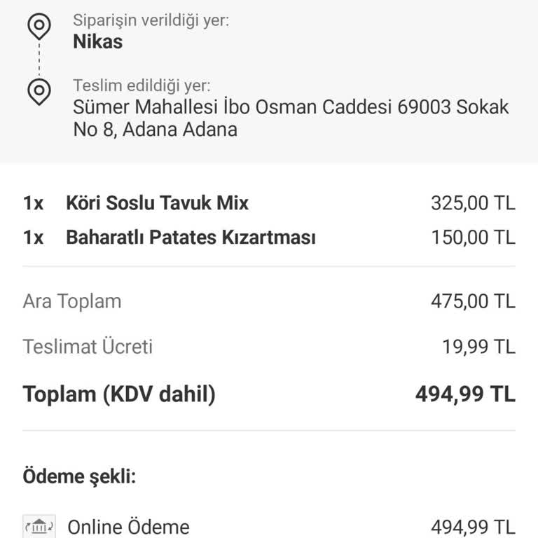Teslim Edilmeyen Sipariş Ve Yetersiz Müşteri Hizmeti Mağduriyeti