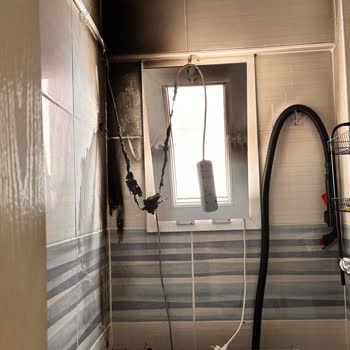 Hoover Çamaşır Makinesi Yangın Çıkardı Servis İlgisiz Kaldı