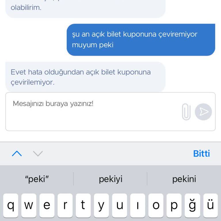 Bilet İadesi Yapılmadı, Para Hesabıma Geçmedi