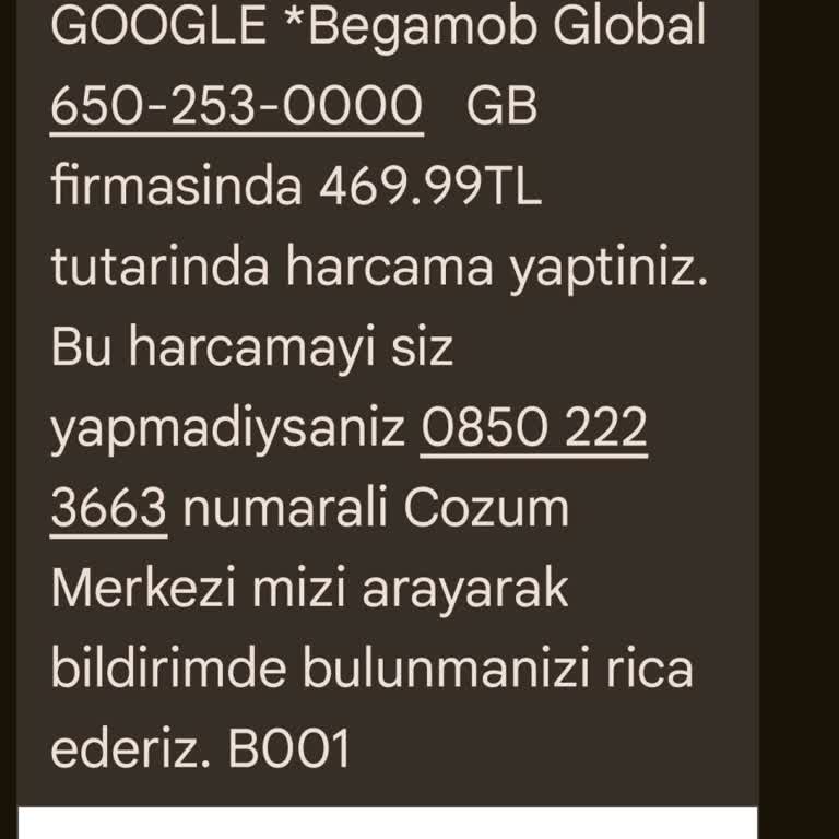 Google Hesabımdan İzinsiz Para Çekildi