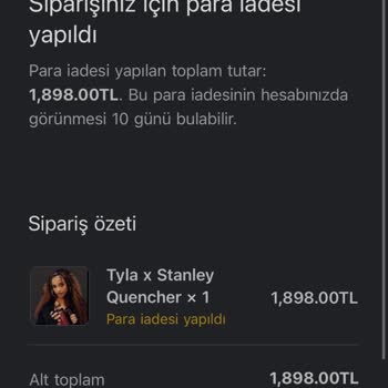 Siparişim Ne Geldi Ne De İadem Yapıldı!