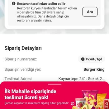 Siparişim Gelmedi, Destek Alamadım Ve Paramı Geri Alamıyorum