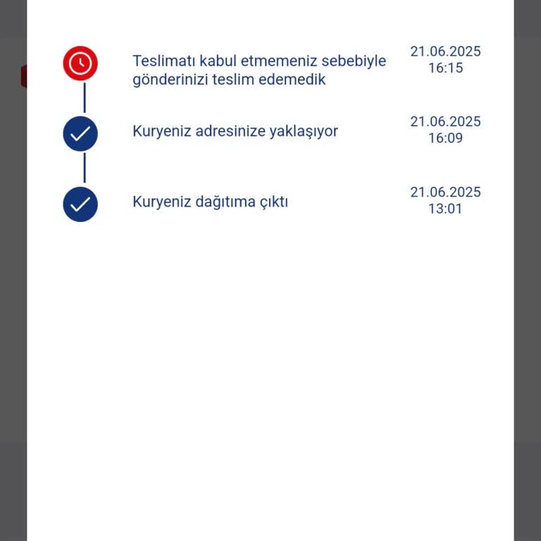 Kargom Teslim Edilmeden Kabul Etmediğim Söylenmiş