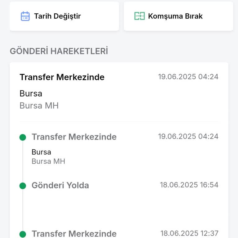 Trendyol Kargom Bursa Transfer Merkezinde Kayıp Mı