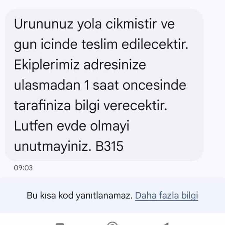 Teslim Edilmeyen Koltuk Takımı Ve Kötü Kargo Deneyimi