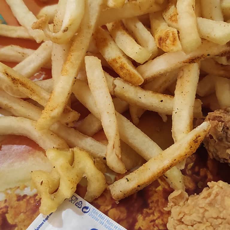 Popeyes Serra City AVM'de Kötü Patates Ve Hijyen Sorunu