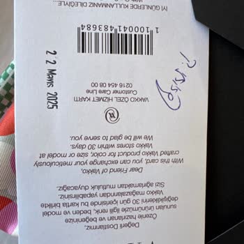 Vakko Bağdat Caddesi'nde Hediye Ürün Değişimi Sorunu