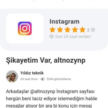 Instagram Üzerinden Asılsız İftira Ve Mağduriyet Talebi