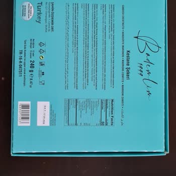 Kestane Şekeri Paketi Eksik Çıktı, Hediye Ettiğimizde Mahcup Olduk