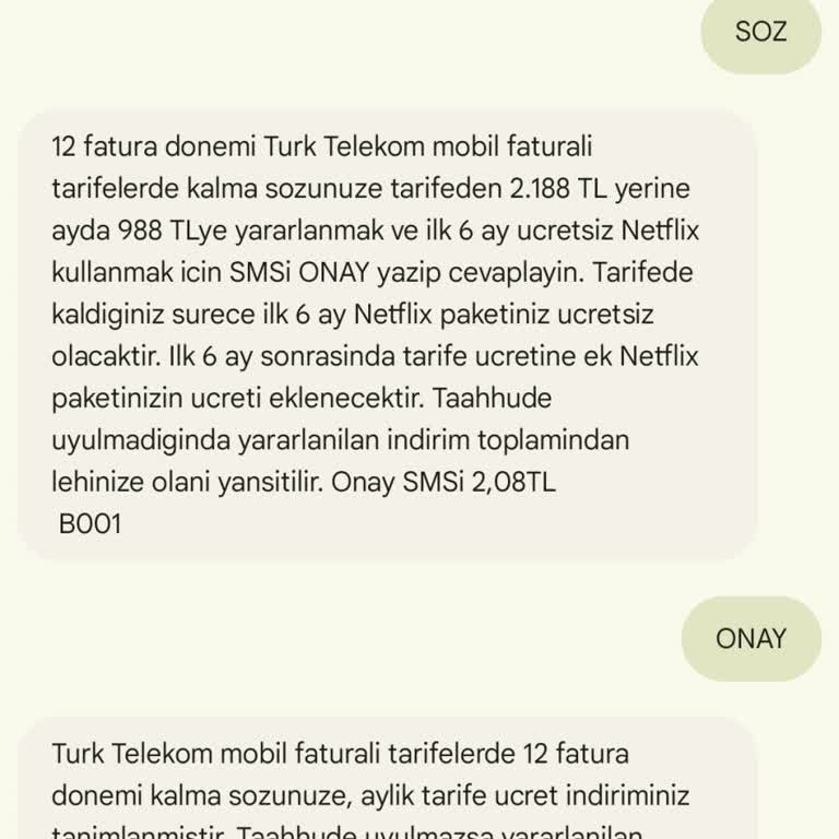 Söz Verilen Fiyat Ve Kampanya Gerçekleşmedi, Müşteri Hizmetleri Oyalıyor