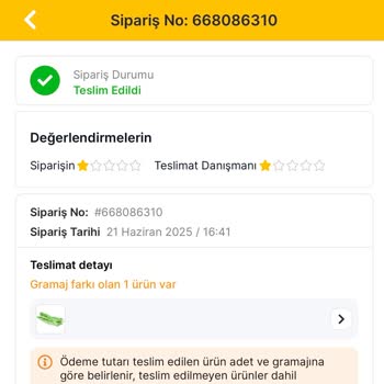 Migros Sanal Marketten Çürük Fasulye Ve İlgisiz Müşteri Hizmeti Mağduriyeti