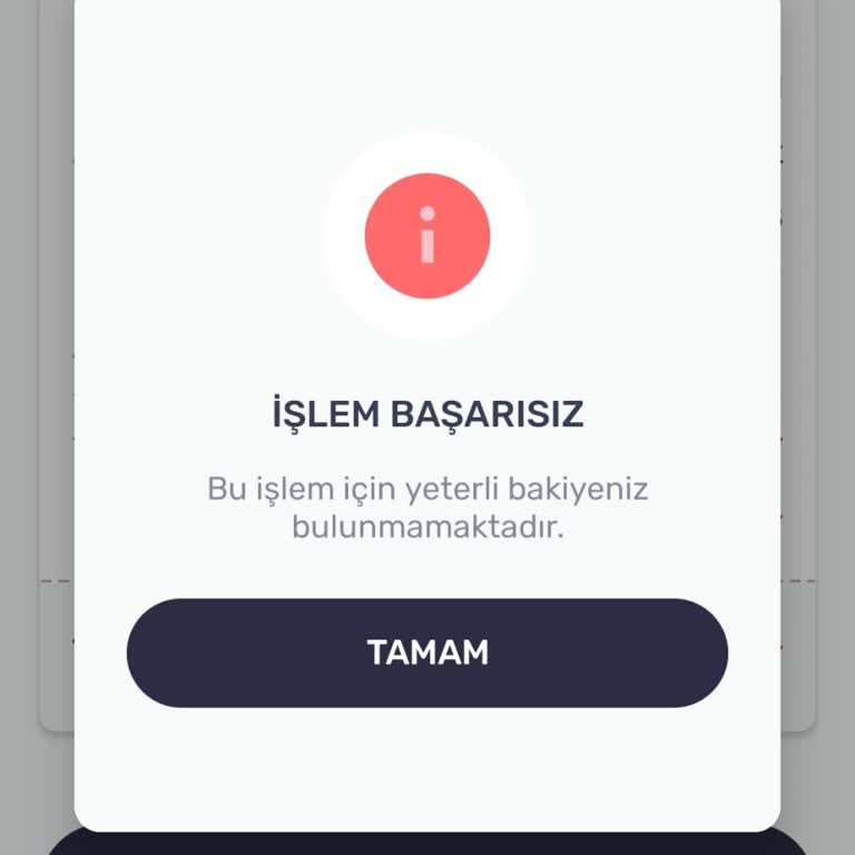 Para Çekme İşleminde Yetersiz Bakiye Hatası Ve Sorunun Çözülmemesi