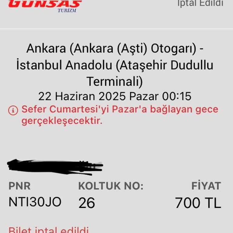 Yanlış Bilet Alımında Değişim Ve İade Sorunu