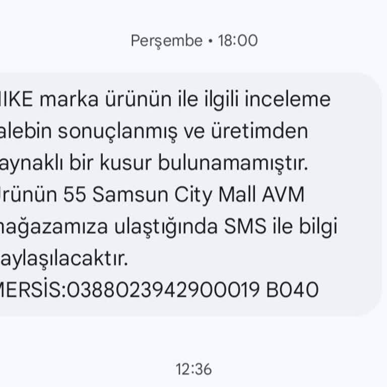 Kısa Sürede Deforme Olan Nike Krampon Ve Spor Ayakkabısına Red Cevabı