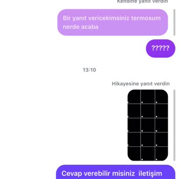 Termosum Kayboldu Müşteri Hizmetleri Sessiz Kaldı