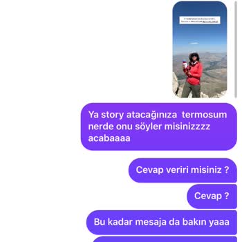 Termosum Kayboldu Müşteri Hizmetleri Sessiz Kaldı