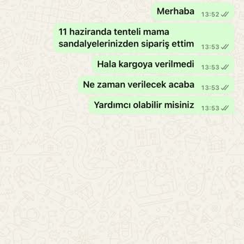 Sipariş Gecikmesi Ve Müşteri Hizmetlerine Ulaşılamıyor