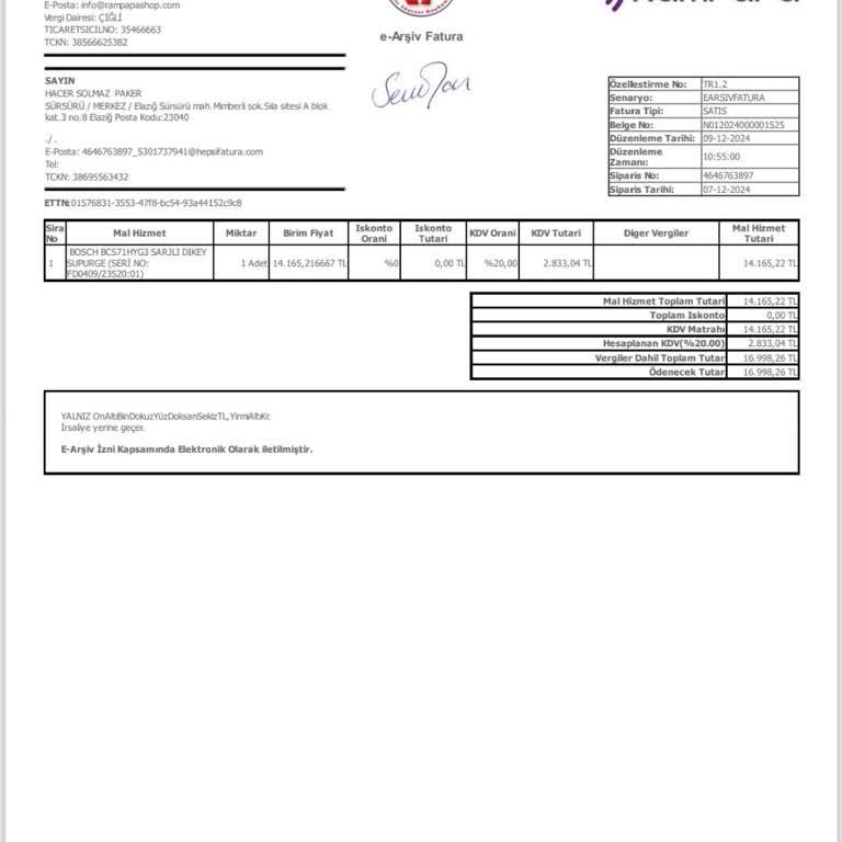 Bosch Unlimited 7 Aqua'nın Islak Silme Başlığı Su Püskürtmüyor, Hayal Kırıklığı!