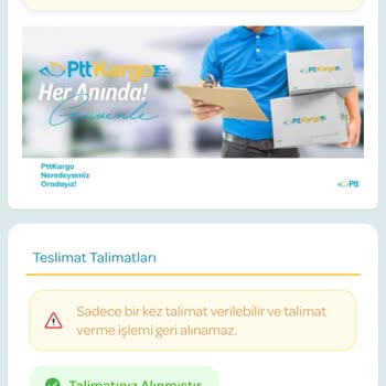 PTT Kargom Onaysız İade Edildi, Çözüm Sunulmadı!