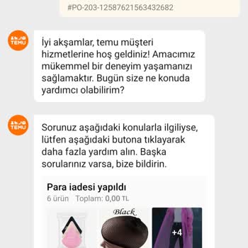 Temu'dan Alınan Ürünlerin İadesi Aylardır Yapılmadı