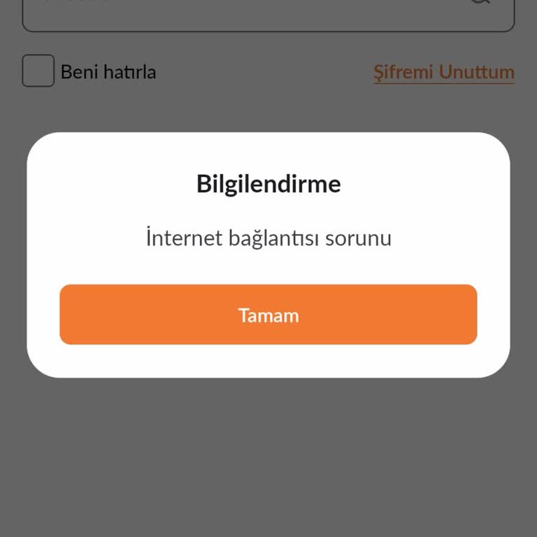 Hayat Pay Uygulamasında Sürekli İnternet Bağlantı Hatası Mağduriyeti