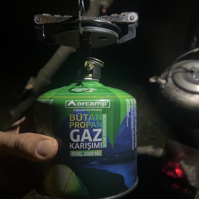 Orcamp Kamp Tüpü Gaz Kaçağı Sorunu