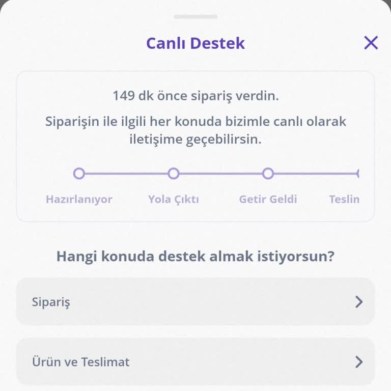 Getir Siparişlerim Saatlerce Gecikiyor Müşteri Hizmetleri Çözüm Sunmuyor