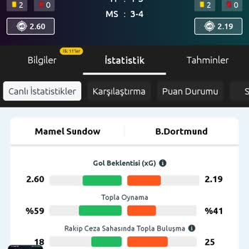 Dortmund Maçı Kuponum Hatalı Şut İstatistiği Nedeniyle Kaybedildi