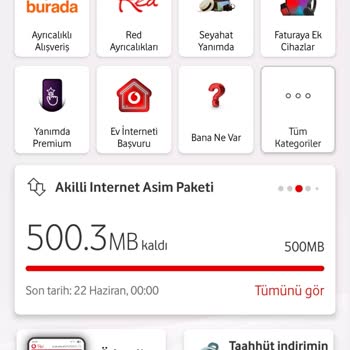 Kalan İnternetim Bitmeden Ek Paket Ücreti Yansıtıldı