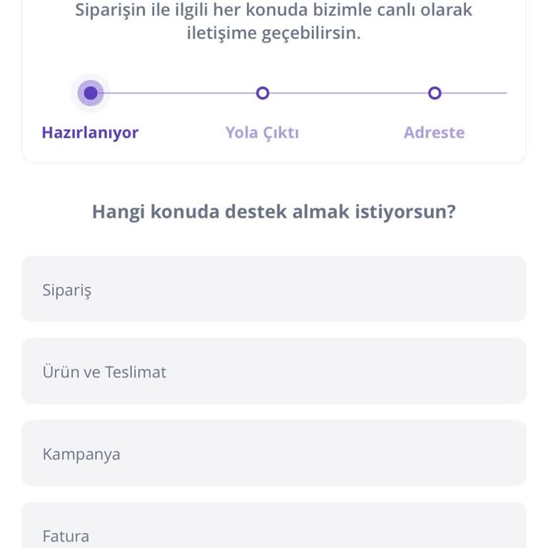 Siparişin Uzun Süre Teslim Edilmemesi Ve Hizmet Yetersizliği