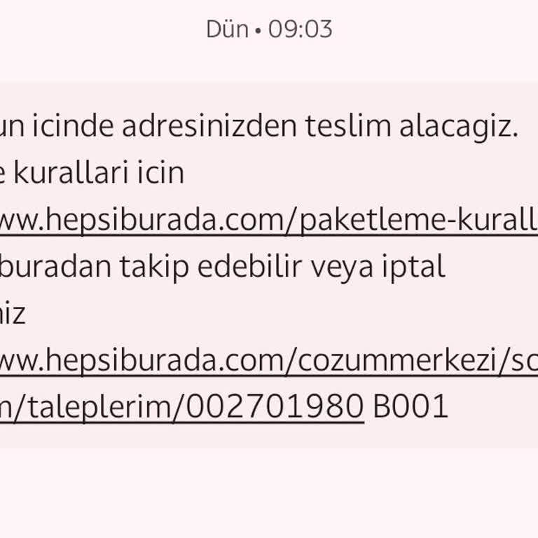 Hepsijet Randevulu İade Teslimatı Gerçekleşmedi, Mağduriyet Yaşadım