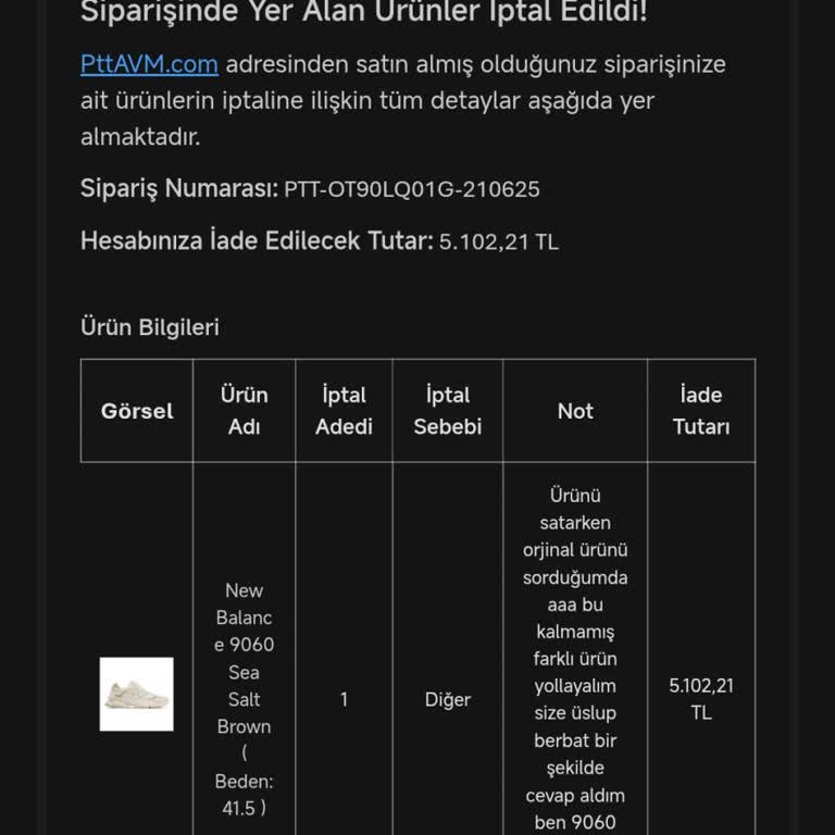 Stokta Olmayan Ürün Satışı Ve Kaba İletişim Hayal Kırıklığı Yarattı