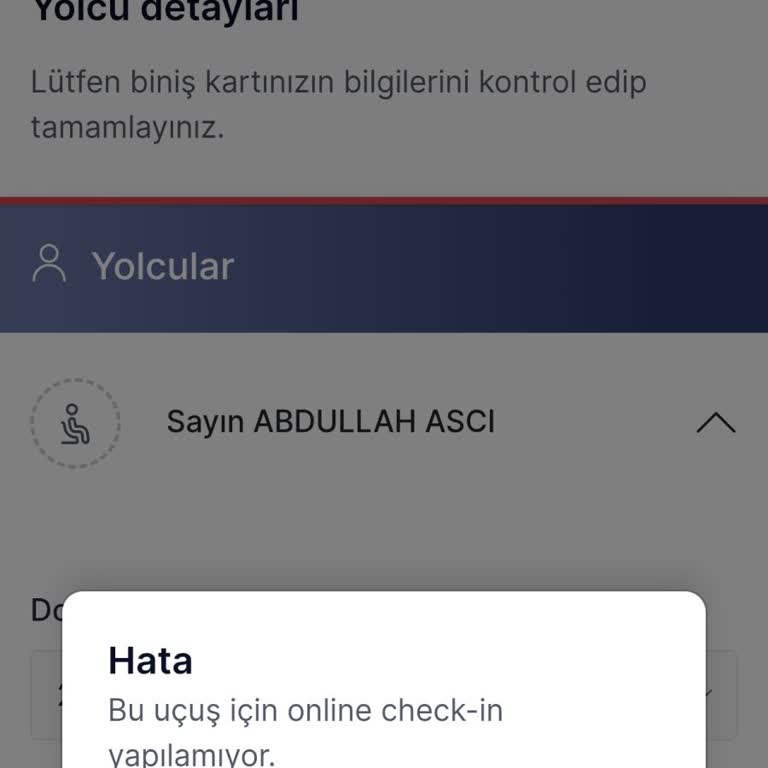 Online Check-in Yapılamıyor, Ek Ücret Mağduriyeti Yaşanıyor