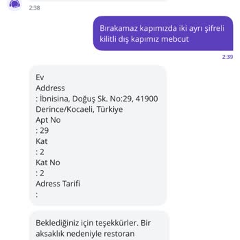 Teslim Edilmeyen Sipariş İçin Getir'den Yetersiz Destek