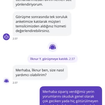 Teslim Edilmeyen Sipariş İçin Getir'den Yetersiz Destek
